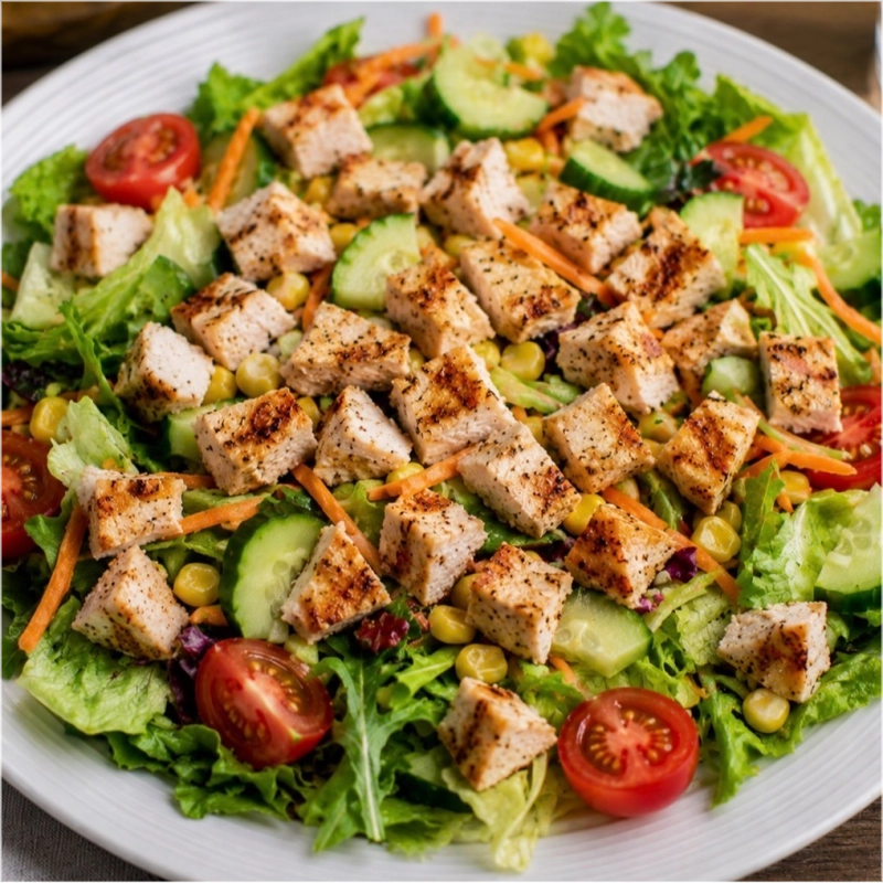 Kip salade