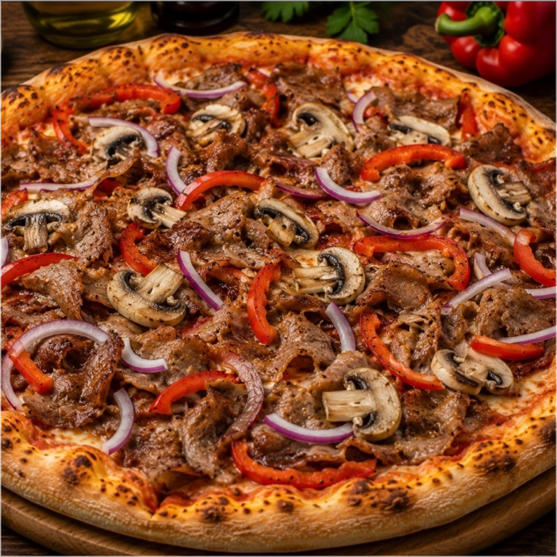 Pizza döner speciaal