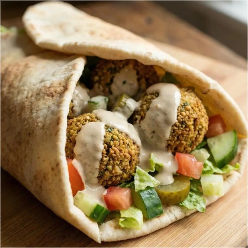 Dürüm falafel