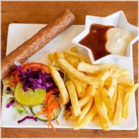 Frikandel menu
